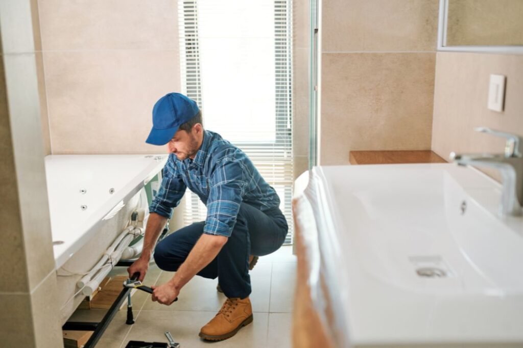 hire a professional for your bathroom reno