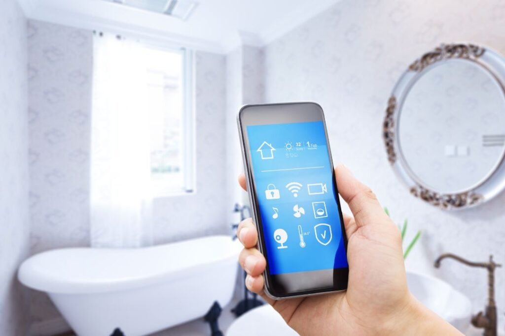 incorporate smart technology in your bathroom