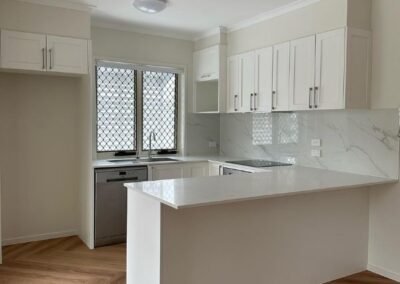 after kitchen remodelling project in Kedron, QLD